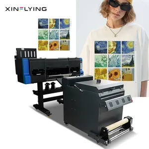 XnFlying Long Service Life white ink circulation system 2 head i3200 dtf printer/60cm dtf manufacturers in hong kong