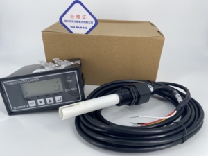 高精度ラボグレードハンドヘルド導電性メーター水分析0-200 MS/cm範囲K = 10.00 PTFE電極グラファイトセンサー - Product Image 5