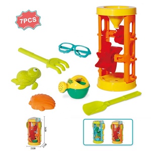 Ensemble de 9 jouets de plage pour enfants : roue <span class=keywords><strong>à</strong></span> <span class=keywords><strong>sable</strong></span>, seau, pelle et moules d'animaux marins pour l'été, la plage, le jardin et le <span class=keywords><strong>bac</strong></span> <span class=keywords><strong>à</strong></span> <span class=keywords><strong>sable</strong></span> - Product Image 3