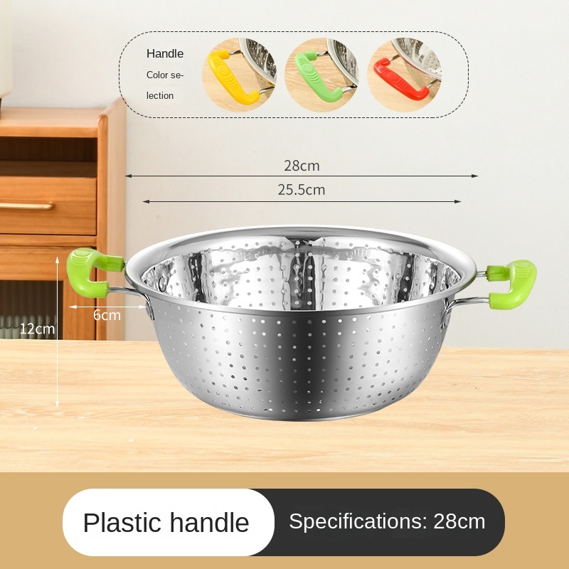 28cm binaural corbeille de fruits "chinois 335g]