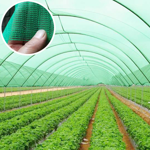 Filet pare-soleil agricole haute performance, taux d'ombrage 35-90%, tissu d'ombrage vert noir, protection UV extérieure, serre - Product Image 1