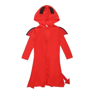 Costume da Carnevale Halloween Echo Rosso Unisex per Bambini in Poliestere per Feste Scolastiche, Spettacoli Teatrali e Giochi di Ruolo <span class=keywords><strong>Fantasy</strong></span> - Product Image 4