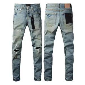 Da Uomo Ripped <strong>Jeans</strong> Male Luxury Tendances <strong>Jeans</strong> Homens Vintage Washed Streetwear Denim Fabric Pantaloons Men Stacked <strong>Jeans</strong>