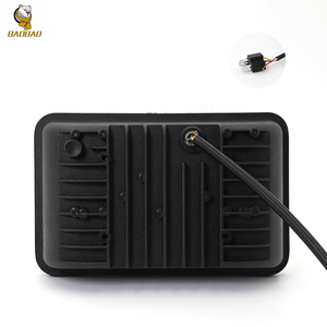 Đèn LED Vuông 5Inch, Đèn Pha Đỏ + Xanh Lam, Đèn Pha Trắng, Đèn Pha Xe Máy Hilow Beam, Đèn Làm Việc LED - Product Image 3