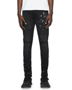 Productos para Dropshipping: Jeans de Mezclilla Elásticos de Corte Ajustado con Parches y Lavado Vintage 2026, Pantalones Premium de Estilo Hip Hop Urbano - Product Image 1