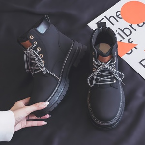 <span class=keywords><strong>Botas</strong></span> de Media Pantorrilla para <span class=keywords><strong>Hombre</strong></span>, Estilo Slip-On, Forradas de Felpa, Casuales y Versátiles - Product Image 6