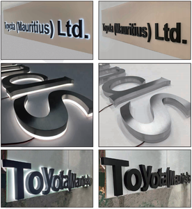 Insegna LED Retroilluminata Personalizzata per Esterni SJBT, Insegna Aziendale, Logo Personalizzato per Parete di Ricezione - Product Image 4