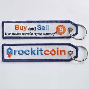 Sublimation Logo Jet Tags Custom Flight Jet Tag Anime <b>Personalized</b> Embroidery Key Chain - Product Image 4