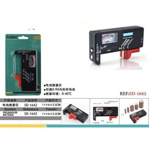 <b>Battery</b> <b>Tester</b> SD-1642 11x6x2.5cm For 0-9V <b>Batteries</b> Measurement Tool - Product Image 1