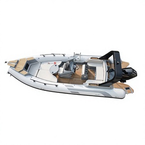 Bateau semi-rigide gonflable Orca 866 de 7,0 m en Hypalon français, <span class=keywords><strong>coque</strong></span> en V profond de 22 degrés, gris, durable et tendance, pour <span class=keywords><strong>la</strong></span> vente en Irlande - Product Image 2