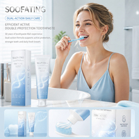 Dentifrice Menthe Double Action pour Enfants OEM – Formule Blanchissante Double Protection, Renforce les Dents, Haleine Fraîche, Soin Bucco-Dentaire Quotidien