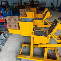 Machine à fabriquer des briques pour petites entreprises et usage domestique, machine à fabriquer des blocs en argile, machine à mouler des blocs, machine à fabriquer des briques Lego, machine à fabriquer des blocs creux