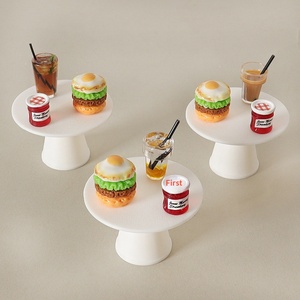 Modelo <span class=keywords><strong>de</strong></span> mesa en miniatura <span class=keywords><strong>de</strong></span> simulación Hamburg Jam & Juice para <span class=keywords><strong>casa</strong></span> <span class=keywords><strong>de</strong></span> <span class=keywords><strong>muñecas</strong></span>, adornos <span class=keywords><strong>de</strong></span> hamburguesas y té con leche, decoraciones DIY - Product Image 1