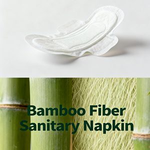 一次性大流竹纤维卫生巾天然生物卫生巾女性月经垫有翼<span class=keywords><strong>OEM</strong></span>品牌 - Product Image 5