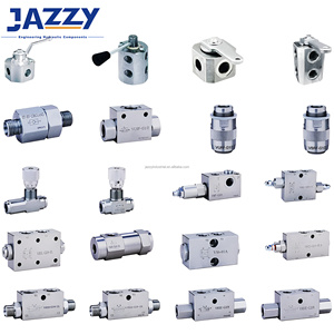 JAZZY Vanne de dérivation DF6-Ways DF3-Ways Vanne à boisseau sphérique haute pression <span class=keywords><strong>hydraulique</strong></span> à contrôle simple/double plomb Vanne à boisseau sphérique <span class=keywords><strong>hydraulique</strong></span> Ss - Product Image 2