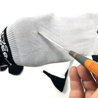 Chaussettes de sécurité résistantes aux coupures, chaussettes de travail anti-coupures HPPE, chaussettes de protection industrielle, chaussettes de hockey