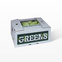 Vente en gros de boîtes d'emballage libres pour fruits, tomates, bananes en carton boîtes d'emballage pour légumes ondulés boîte d'emballage en carton d'expédition