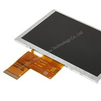 Pantalla TFT LCM IPS de 5 Pulgadas con Amplio Rango de Temperatura, St7262 RGB de 24 Bits, Alto Brillo, Módulo 800x480, 12 LED Blancos de Retroiluminación, CTP RTP