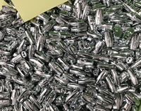 Clips de câble en acier galvanisé en forme d'œuf, pince à câble, double trou
