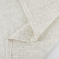 Meilleures Ventes Classique Tissu Voile en Lin Texture Irrégulière Voilage Transparent Tulle Textile de Maison pour Rideau d'Hôtel ou de Maison