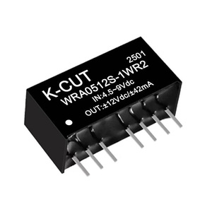 วงจรรวมโมดูลไฟฟ้า DC-DC WRA0512S-1WR2ชิ้นส่วนอิเล็กทรอนิกส์ - Product Image 2