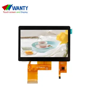 Bảng Điều Khiển Cảm Ứng Điện Dung 4.3 Inch Màn Hình Cảm Ứng Màn Hình LCD TFT Với Mô-đun LCD 480*272