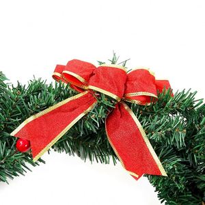 Couronne de Noël de luxe en PVC, prix d'usine, 30/40/50 cm, faite à la main, à suspendre à la porte pour mariages, fêtes, portes d'entrée, Noël - Product Image 2