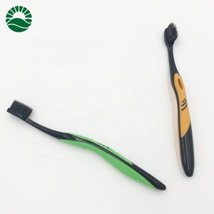 Nouveau Noir Poils De Charbon De Bambou Brosse À Dents - Product Image 5