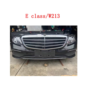 Pour Mercedes Benz classe E W213 face avant ABS ventilateur électronique radiateur condenseur pare-chocs phares-utilisé pour <span class=keywords><strong>E220</strong></span> E260 E320 E400 - Product Image 5