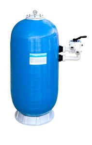กรองทรายไฟเบอร์กลาส CADISDON รุ่น CS-650 ขนาด 860*DN650 มม. หนา 6 มม. สีฟ้า ความจุน้ำ 15 ลูกบาศก์เมตร สำหรับกรองสระว่ายน้ำ - Product Image 5