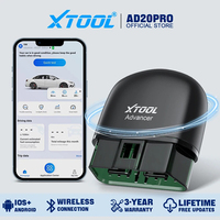 Escáner OBD2 Mini XTOOL AD20 AD20PRO, Lector de Códigos, Control por Aplicación Móvil, 2 Años de Garantía, Actualización Gratuita, Herramienta de Diagnóstico Universal