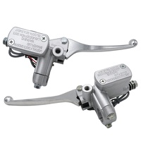 Bomba de Freno Eléctrica Delantera para Motocicleta, Bomba Hidráulica Universal para Freno y Embrague, Accesorios de Montaje Superior de 22mm, Modelo 75 Little