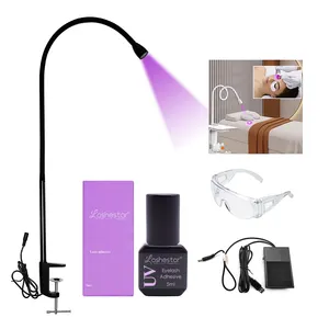 Lashestar UV Eyelash Extension Light System Lámpara LED UV para extensiones de pestañas y pegamento