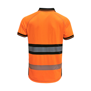 Hi Vis <span class=keywords><strong>Safety</strong></span>高視認性作業服反射テープ付き反射作業ポロシャツ - Product Image 3