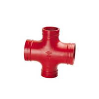 Raccords de tuyauterie en fonte ductile lisse haute pression, peints au bitume, anticorrosion, DN300, DN350, DN400
