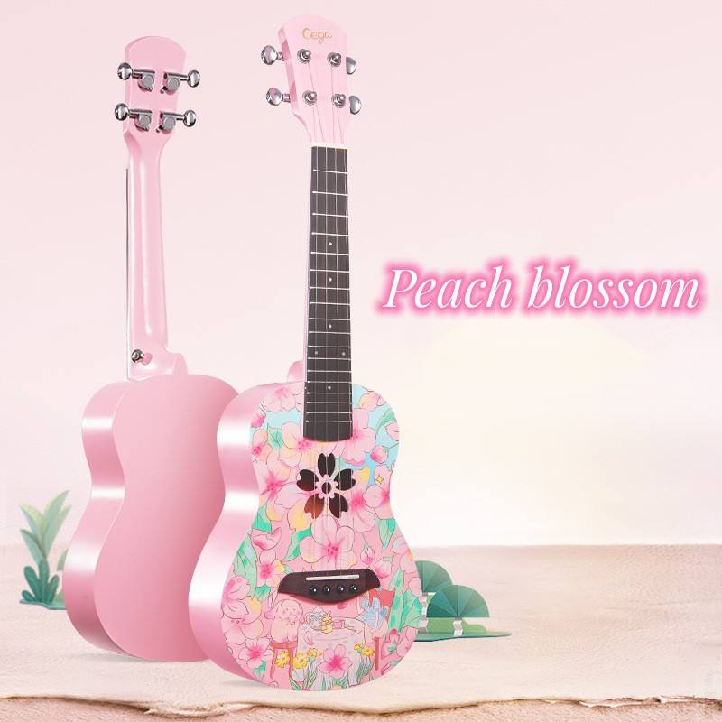 Fleur de pêche rose