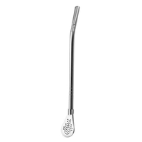 Pailles en métal Kitchen Mate, acier inoxydable 304, paille à boire avec filtre, pour thé aux fleurs, café