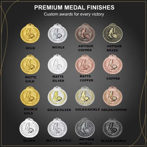 Médaille de finisseur de marathon personnalisée, récompense de course à pied en émail 3D avec ruban pour course de cross-country, souvenir d'événement sportif - Product Image 3