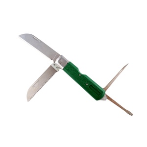 Couteau d'électricien professionnel, lame en acier inoxydable, dénudeur rapide, fil ouvert, multi-outil, 1 pièce - Product Image 1