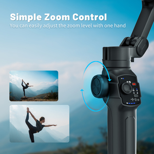 Fabrika toptan <span class=keywords><strong>3</strong></span>-Axis katlanabilir telefon Gimbal sabitleyici Selfie sopa dahili uzatma çubuğu yüz izleme için temel aracı - Product Image 5