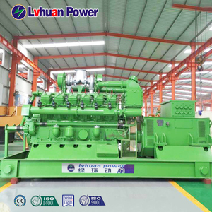 500kW-Rango 1MW de potencia 80% Eficiencia Refrigerado por agua Generador de biogás trifásico de 4 cables con cogeneración CHP Alimentación Ciudad Electricidad - Product Image 4