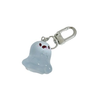 Glow In Dark Ghost Keychain Plastic Resin Halloween Charm Backpack <b>Accessory</b> 3D Cute <b>Doll</b> Toy For Kids And Adults - Product Image 3
