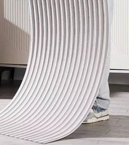 Panel de pared para interior y exterior de piedra Flexible, tablero de textura 3D de piedra <span class=keywords><strong>suave</strong></span>, tablero de fondo decorativo MCM, travertino impreso - Product Image 4