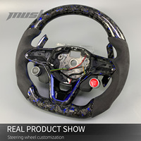 Volant sport personnalisé en fibre de carbone pour Volkswagen MK8 2020-2025 Golf 8 GTI R Touareg Jetta Tiguan CC Passat