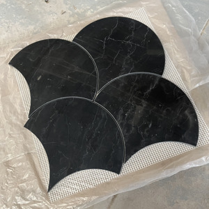 Mosaico de Mármol Natural Crema <span class=keywords><strong>Bello</strong></span>, Mosaico de Piedra Caliza Blanca para Baño, Cocina, Paredes y Pisos - Product Image 6