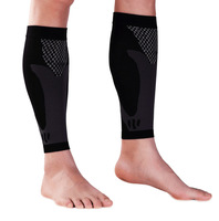 Vente chaude Running Nurse Athletic Footless Compression Chaussettes Mollet Compression Manches pour Hommes Femmes