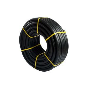 Rotolo rivestito da 100m, tubo da 16mm di diametro, ideale per applicazioni idrauliche e condutture di fluidi. - Product Image 1