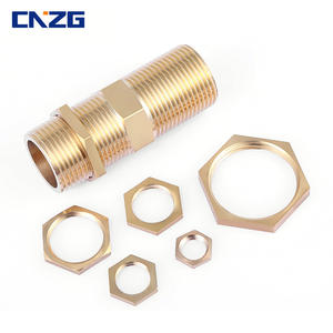 Tuercas Paralelas de Latón de 1 Pulgada, Nuevas, Accesorios Neumáticos de 1 Punto, Conectores de Rosca Interna de Cobre, Accesorio de 1 Punto - Product Image 3