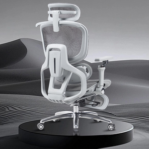 Chaise de bureau ergonomique Yazhi avec fonctions de ventilation, de chauffage et de massage, inclinable, pour jeux informatiques, pour un confort exécutif - Product Image 1