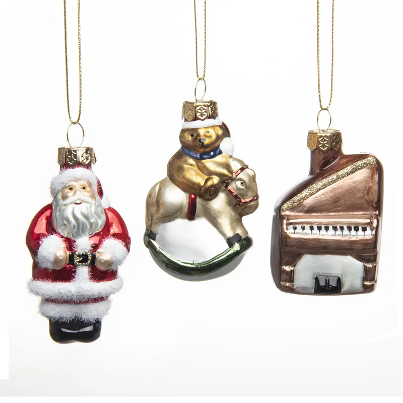 Direct Factory Nutcracker Car Bear Decoration Hanging Pendant Christmas Home Decor For Christmas Decoration